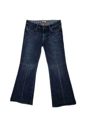 Paige Womens Robertson Flare Jeans Size 30 Low Rise Y2K Boho USA